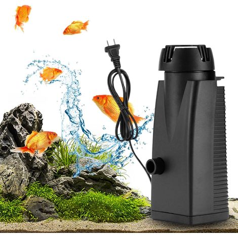 Processore per pellicole fotografiche per acquario (portata 350 l/h, potenza 4 W), adatto per acquari fino a 500 litri. (1/5)