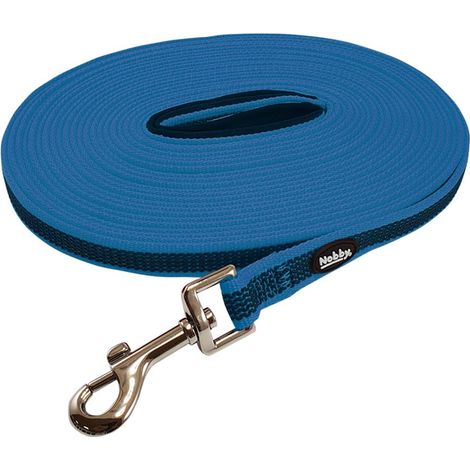 Laisse antidérapante Bleu Clair Longueur 15 m Largeur 17 mm