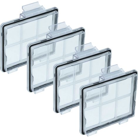 vhbw 4x Prefiltro compatibile con iRobot Roomba Combo Essential Y0110, Y0140, Y011240, Y0112, Y011040, 2 robot aspirapolvere (1/4)
