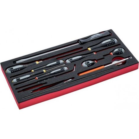 BAHCO - Jeu d'outils en pouces, module pr caisse à outils métallique 1483K/1483KHD-14pc
