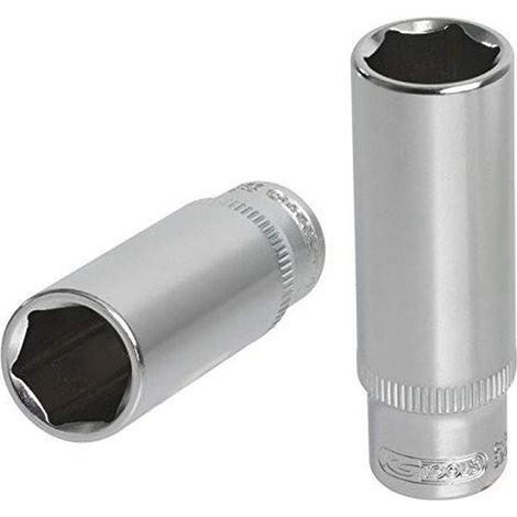 KS Tools 922.14255 - Chiave a bussola lunga esagonale da 1/4", 5,5 mm