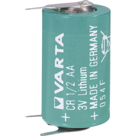 Varta CR1/2 AA SLF Batteria speciale CR 1/2 AA SLF terminali a saldare a U Litio 3 V 970 mAh 1 pz.