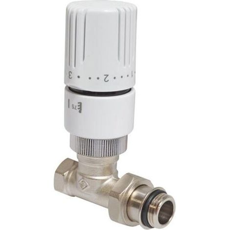 Tête thermostatique + Corps thermostatique droit Femelle 3/4" (20/27) - (1/3)