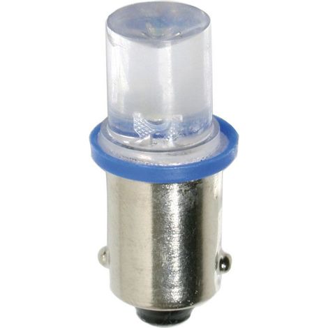 24V Led Series - 1 Led - (T4W) - BA9s - 2 pz  - D/Blister - Blu (1/5)