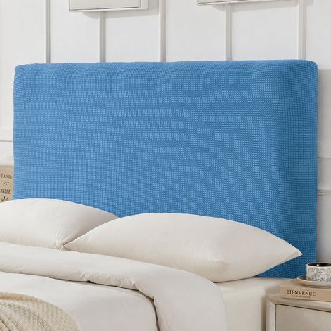 Housse de tête de lit élastique jacquard bleu lac 2,2 m 2.2 2.1-2 4 réf 25 × 20 × 5 cm 750 g – Livraison gratuite