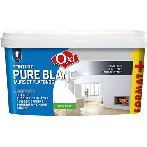Monocouche Pure Blanc Satin 2,5l+20% Acrylsat3 - Oxi