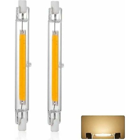 Ampoule LED R7s 118 mm 20 W dimmable blanc chaud 3000 K linéaire compatible avec les douilles halogènes J118 (1/5)