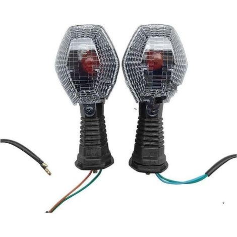 Convient pour moto Suzuki DL 1000 V-Strom DL 650 V-Strom clignotant modifié transparent long (ZD098) (1/2)