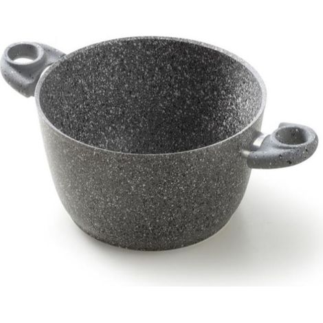 Pentola Antiaderente Cuore di Pietra 20 cm Accademia Mugnano (1/2)