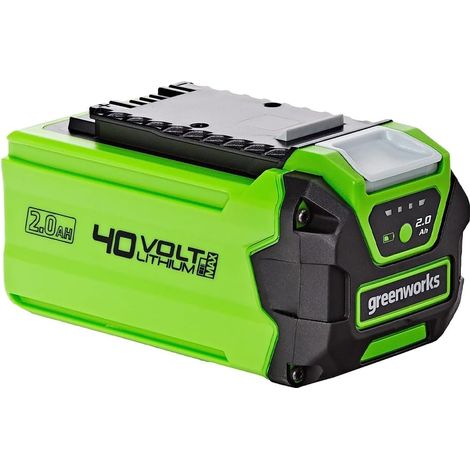 Batterie 40V - Puissante Batterie Lithium-Ion 2Ah Pour Outils de Jardin et Électriques 40V , Charge Rapide, Contrôle de la Charge par LED à 3 Niveaux, Garantie 2 Ans - G40B2 (1/5)