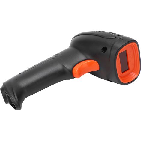 Lecteur de codes-barres 1D portable, sans fil 2,4 GHz, prêt à l'emploi, avec batterie intégrée pour la logistique des supermarchés. (1/5)
