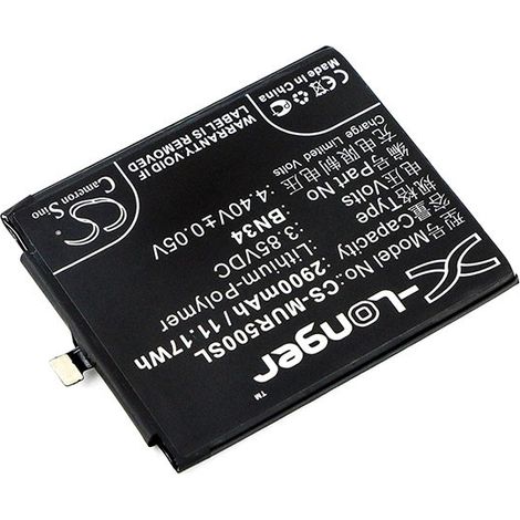 NX - Batterie téléphone, smartphone, GSM pour Redmi 5A 3.85V 2900mAh - BN34
