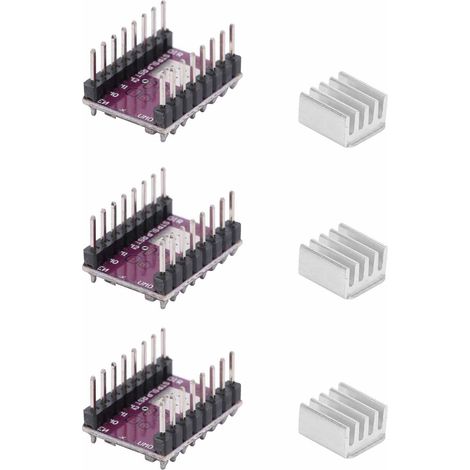 3 Stück Schrittmotortreibermodul 4-lagige Leiterplatte 3D-Druckerzubehör DRV8825 für StepStick (1/5)