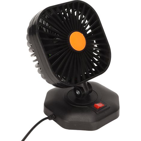 Petit ventilateur de table portable, réglable, puissant et silencieux, idéal pour la maison ou le bureau. (1/4)