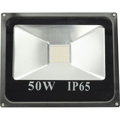 Proyector Led Extraplano 50w 2000k IP65, Foco especial decoración