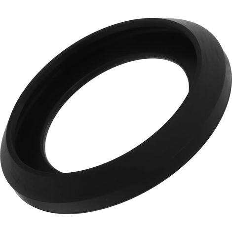 Joint de Toilette en Caoutchouc Noir, Étanche et Anti-fuite (1/5)
