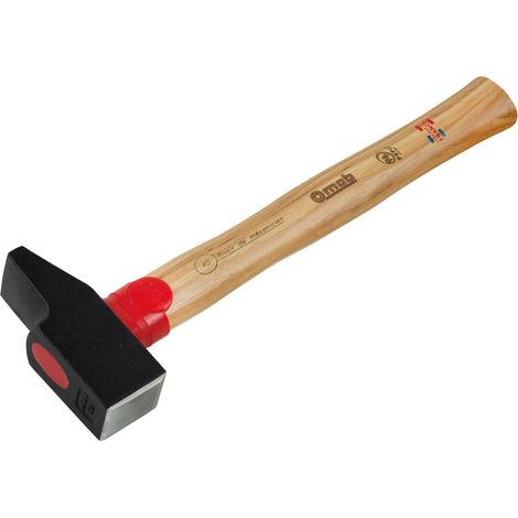 Marteau rivoir mécanicien 2,6 cm – Manche composite carbone quadri-matière avec âme en fibre de verre incassable – Tête forgée acier C45E haute teneur en carbone – Résistance et confort (1/3)
