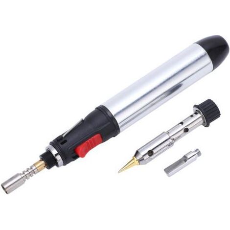 Kit de fer à souder à gaz 4 en 1, stylo à souder sans fil, chalumeau, capacité de remplissage de 12 ml (1/5)