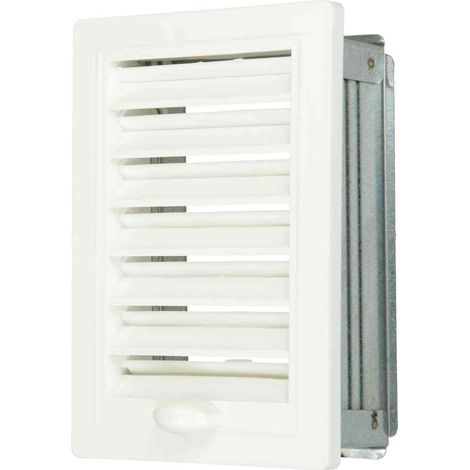 Grille de ventilation Upmann ajustable avec cadre montage 100 x 210 mm