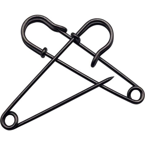 Safety Pin - 2 Pouces - Acier Robuste - Pointe Fine - Pour Cuir Toile Laine - 15 Pièces (1/5)