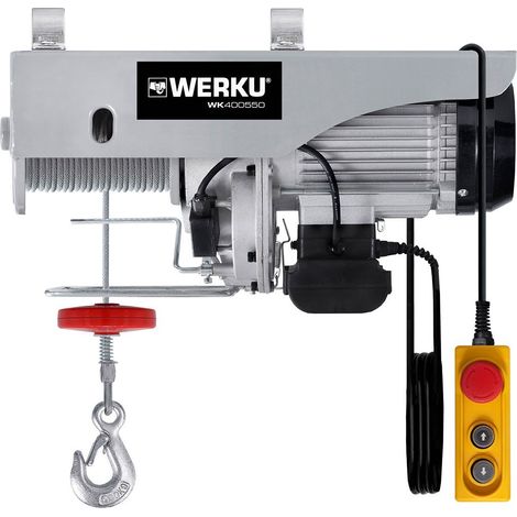 Seilwinde 500/1000 Kg WERKU (1600 W) (1/5)