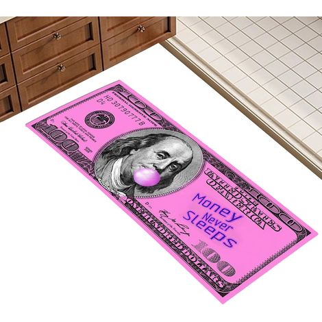 Tapis de salle bain antidérapant en chenille douce Lavable machine , séchage rapide et absorbant , c (1/5)