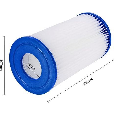 WuYan Lot de Rechange pour Intex Piscine Cartouche de Filtre Type A 29002 de (2 filtres) (1/4)