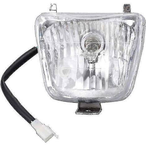 Phare avant pour quad (50 cc, 70 cc, 90 cc, 110 cc, 125 cc, 150 cc) - 4 accessoires
