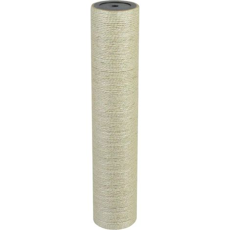 Tiragraffi per gatti nicchia peluche 8 x 40 cm 8 mm beige 3702035