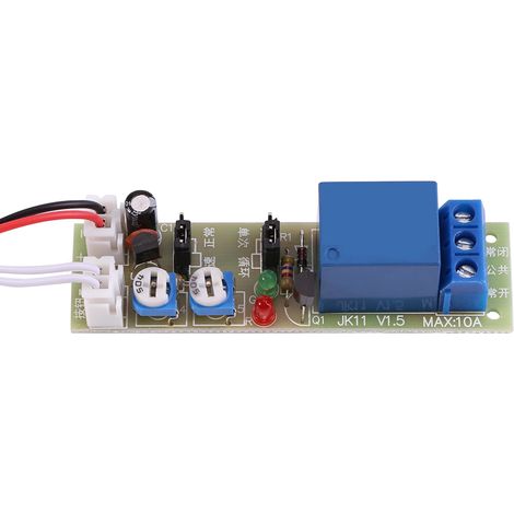 Adjustable Infinite Cycle Timer Delay On/Off Switch Relay Module (DC12V,0-60min)