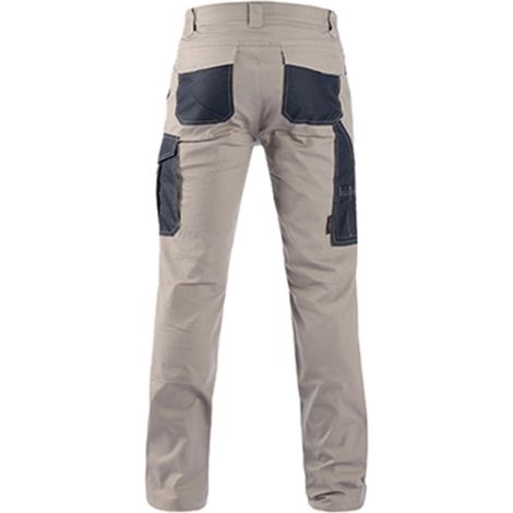 PANTALON TENERE PRO BEIGE/BLEU - KAPRIOL   M