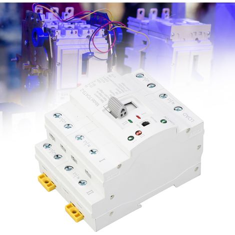 TOATS-2 4P 63A Automatischer Umschalter mit zwei Stromversorgungen, Notstrom-Schaltkreis, Schnellschaltregler, Unterbrechungsfreie Stromversorgung (USV), 110 V, Millisekunden-Pegel (1/5)