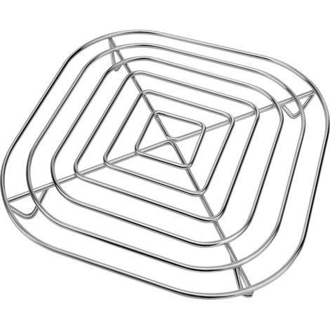 Grille croustillante compatible avec la friteuse à air chaud Ninja Crispi FN101, accessoires et pièces de rechange Ninja Crispi, en acier inoxydable SUS304, de qualité alimentaire, couleur argent. (1/5)