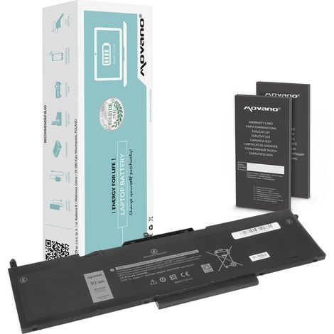 Bateria VG93N do Dell Latitude 15 5580 Precision 3520 3530 92Wh (1/5)