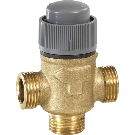 Dreiwegeregelventil VXE, PN16 DN15, kvs 1, flach dichtend, Auf/Zu