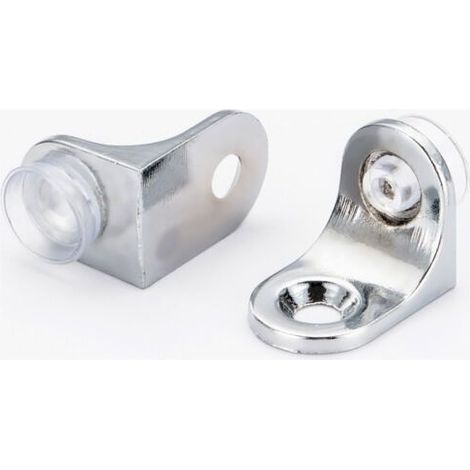 Support d'étagère invisible en alliage de zinc pour verre – 12 pièces avec ventouses amovibles – Résistance à la corrosion et à la rouille (1/5)