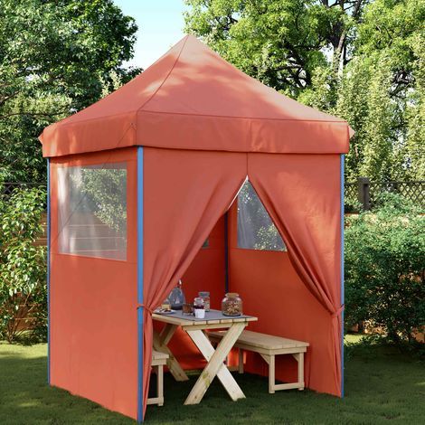 Party-Zelt Terrakotta 200 x 200 x 306 cm Oxford-Stoff (1/5)