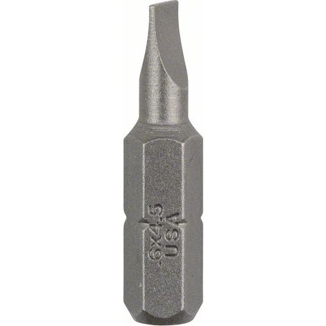 Bosch Schrauberbit Standard für Längsschlitzschrauben (S) Schlitz S 0,6 x 4,5 - 2609255908