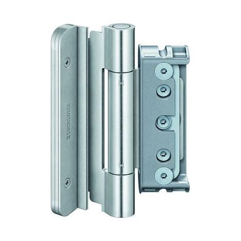 Lot de 3 paumelles BAKA PROTECT 4060 3D FD - SIMONSWERK                            160    Argent