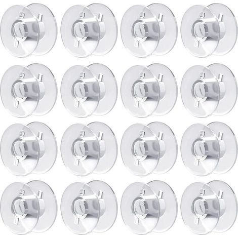 60 Pcs Sewing Machine Bobbins, Plastic Bobbins for Sewing Machines, Compatible with Brother, Singer, Kenmore, Janome, and Most Sewing Machines