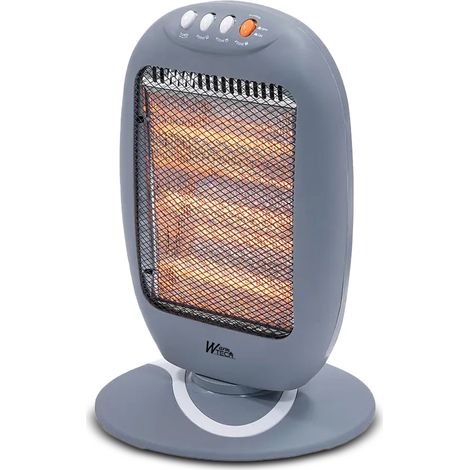 Chauffage halogène oscillant 1200W - 3 positions, Oscillant (1/5)