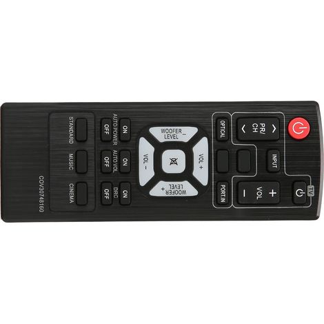 Telecomando universale compatibile soundbar LG – Bluetooth – Sostituzione pratica – Volume, sorgente di riproduzione (1/5)