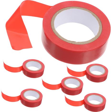 Lot de 6 rouleaux ruban isolant électrique, adhésif ignifugé et (1/5)