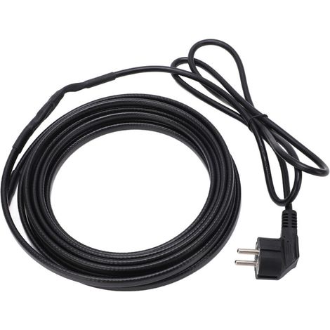 Rohrheizkabel, Heizband, 5 Meter, selbstregulierend, mit Winterstecker, europäischer Stecker, 220 V