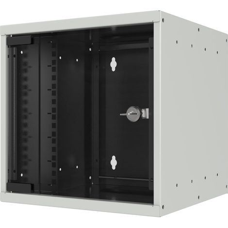efb Moderner Wandschrank Weiß 9U Robustes Stahl