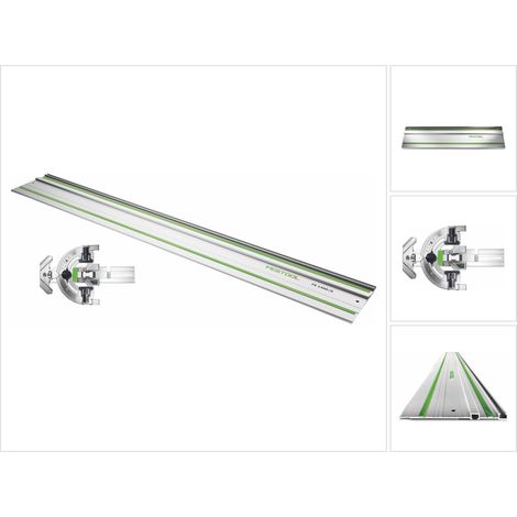 Festool FS-WA Tope angular para carril guía FS/2 corte 60º + carril guía FS 1400/2 1400 mm (1/5)