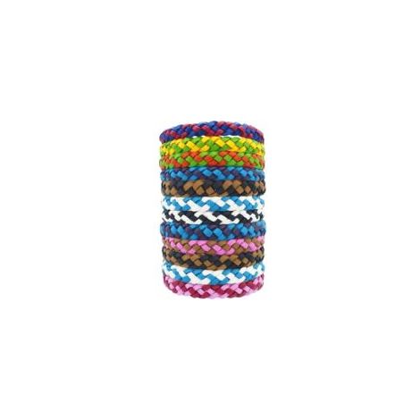 12Pcs Bracelet Anti Moustique Enfant Adulte, Ultrasons Anti-Moustiques Wristband, À Base D'huile Végétale Pure Naturelle, Très Approprié pour Les Activités en Plein Air Les Enfants (A)- Crezuo (1/4)