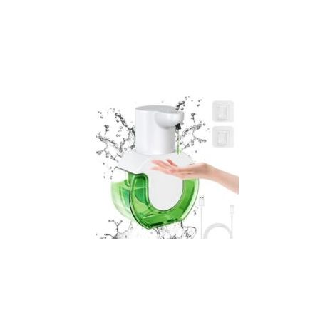 Dispenser di sapone automatico ricaricabile da 430 ml - Pratico ed elegante - Crezuo
