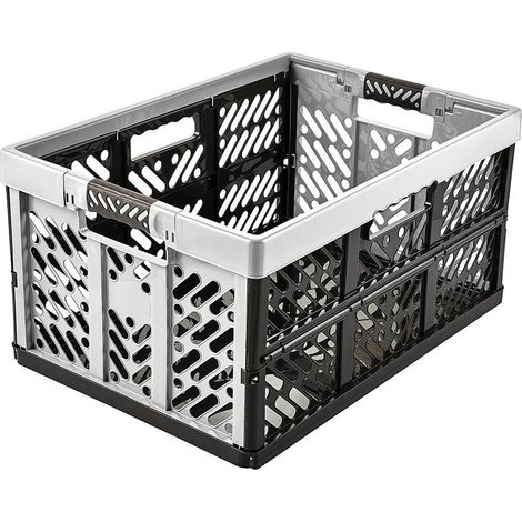 Cesta plegable KEEEPER 45L - duradera y fácil de guardar