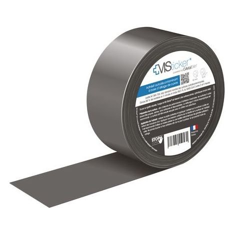 Rouleau adhésif MS-Sticker auto-décontaminant larg.94 mm